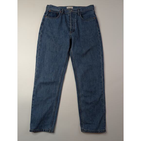 Still Here Childhood Jeans Thin Bone Hand Painted Line Med Blue 29 - Picture 4 of 16